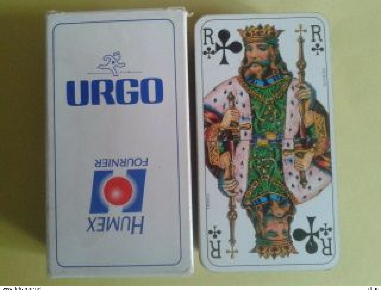 URGO. Humex Fournier. Jeu De Tarot Usagé. Boite Carton - Tarot