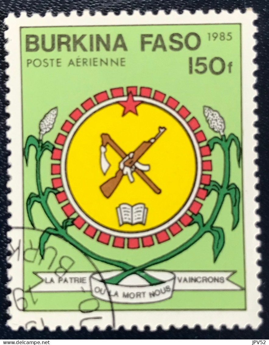 Burkina Faso  - C14/22 - 1985 - (°)used - Michel 986 - Nationale Symbolen - Burkina Faso (1984-...)