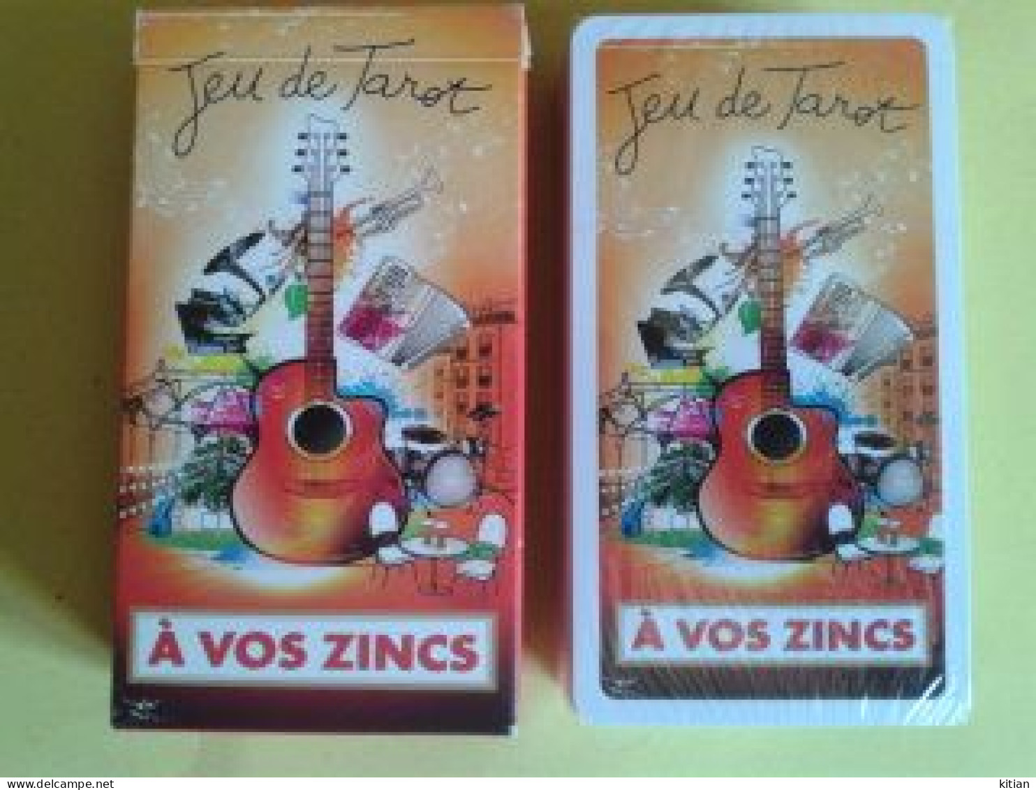 A VOS ZINCS. Jeu De Tarot Neuf Sous Blister. Boite Carton - Tarot