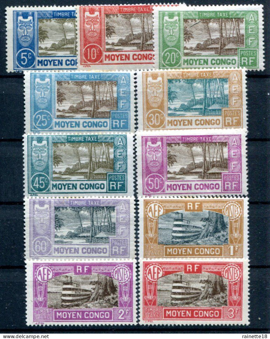 Congo    Taxes        12/22  * - Unused Stamps