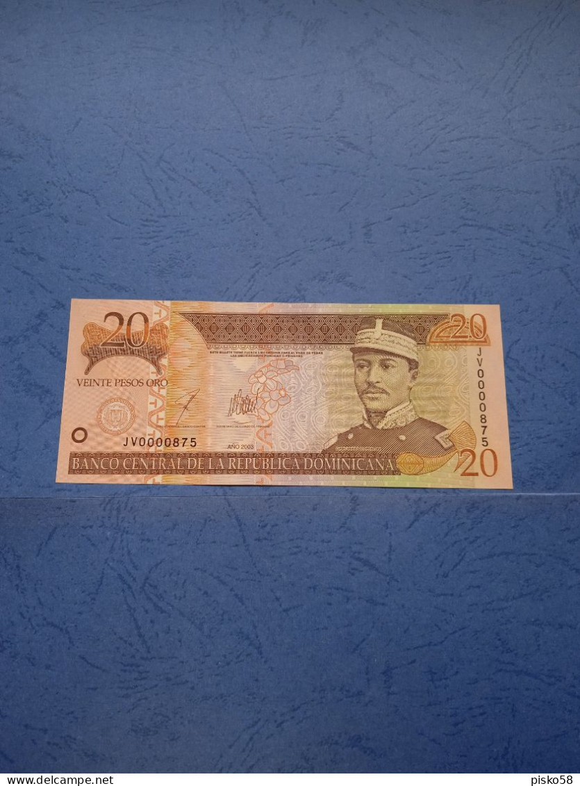 REPUBBLICA DOMINICANA-P169c 20P 2003 UNC - Dominikanische Rep.