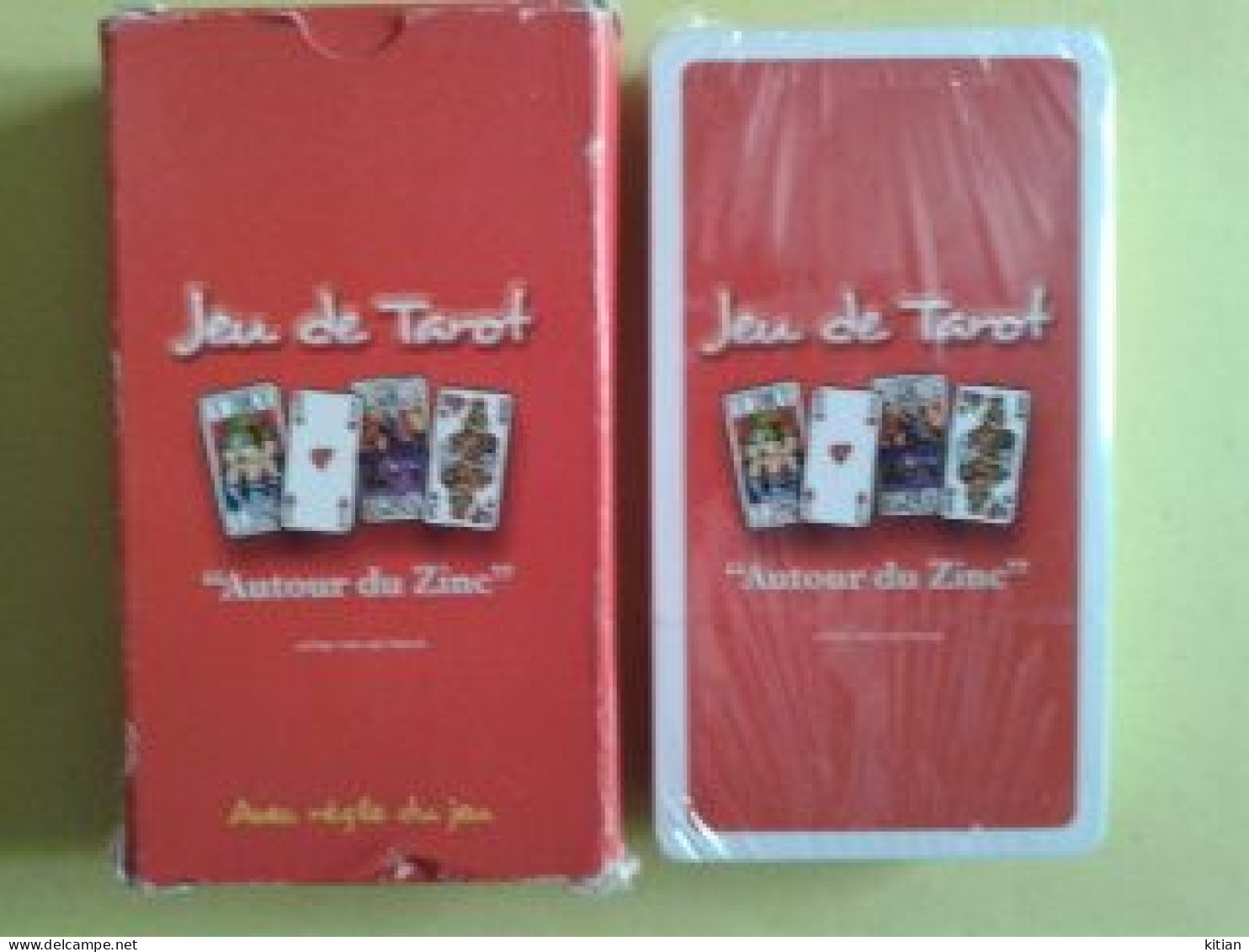 Autour Du Zinc. Jeu De Tarot Neuf Sous Blister. Boite Carton Légèrement Abimée - Tarot