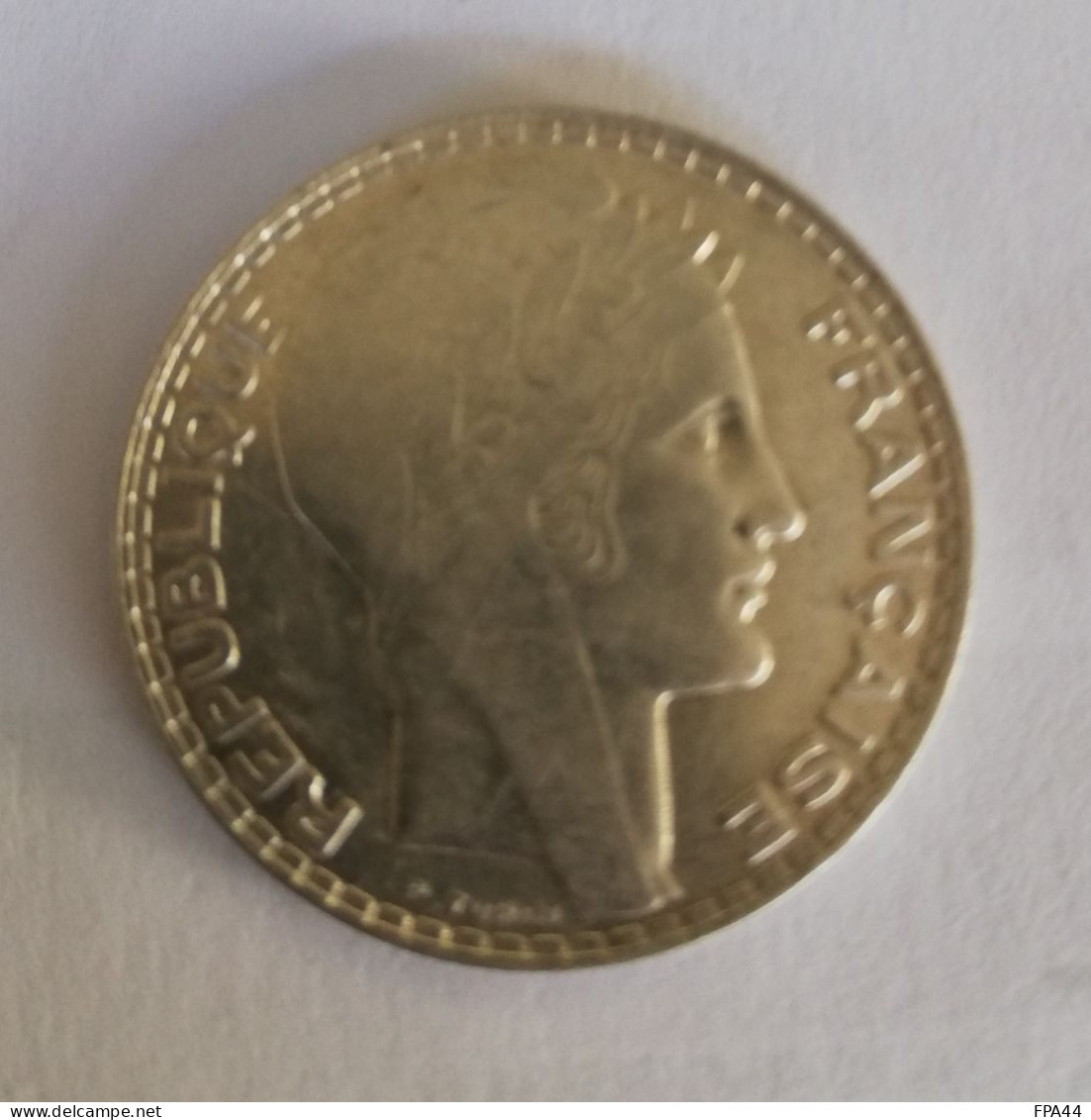 10 FRANCS 1931  P.TURIN  ARGENT - 10 Francs