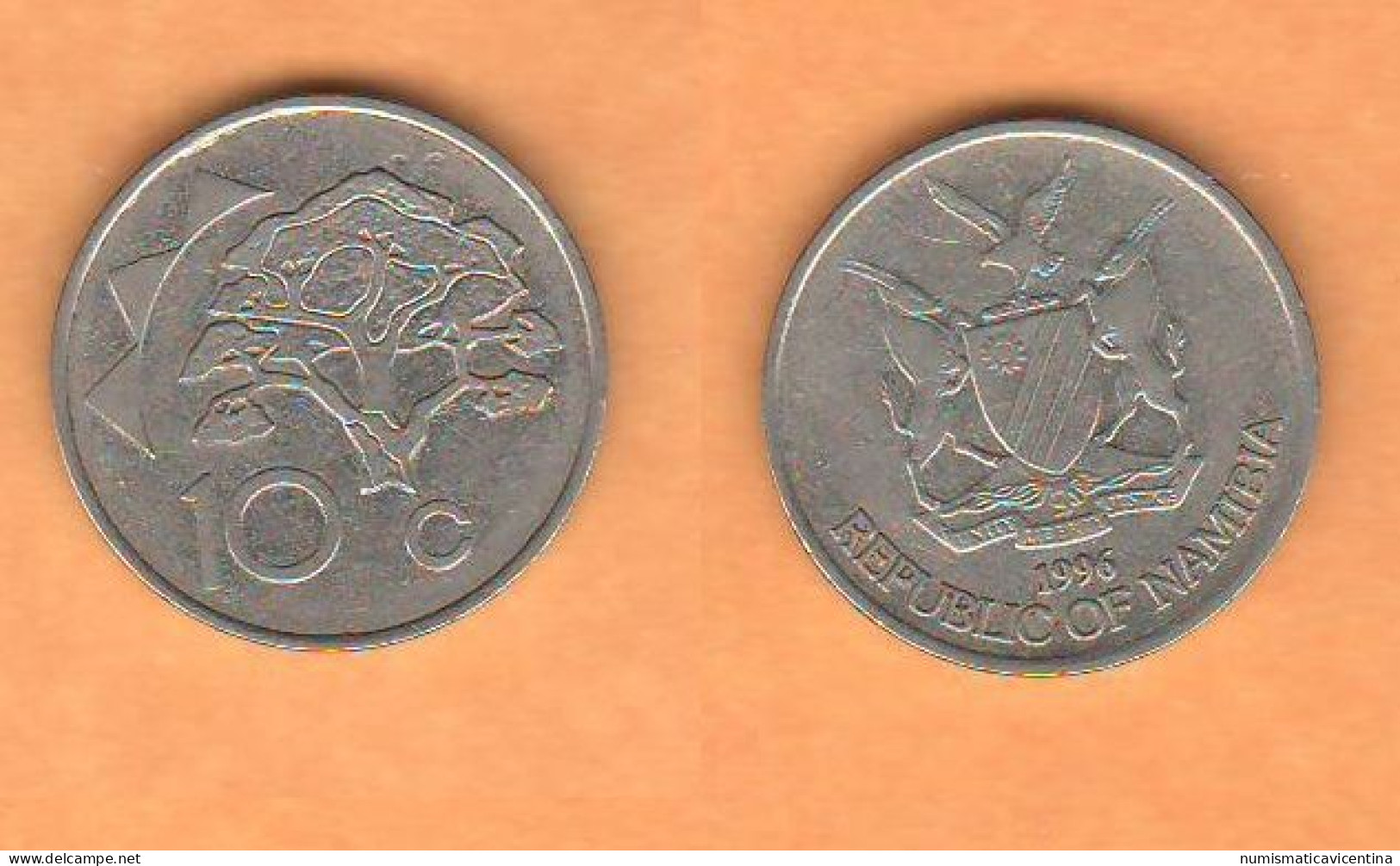 Nambia Namibie 10 Cent 1996 - Nigeria