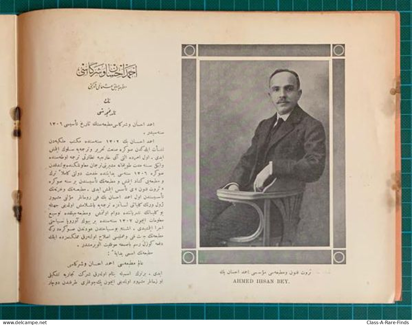 1912, OTTOMAN TURKEY ISTANBUL / AHMED IHSAN PRINTING HOUSE / SERVET-I FUNUN / SERVETIFUNOUN MAGAZINE / BOOKLET - Novelas