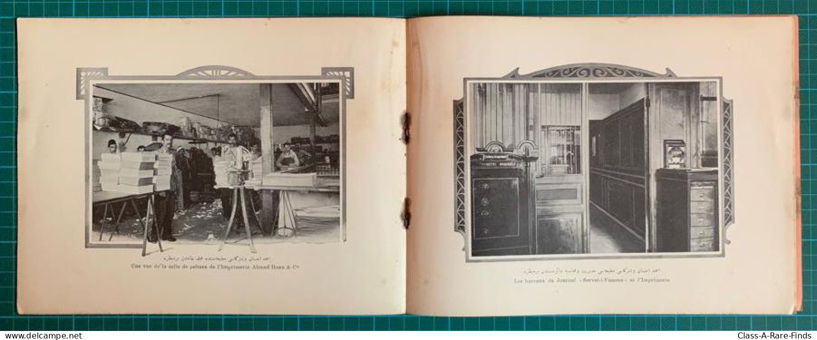 1912, OTTOMAN TURKEY ISTANBUL / AHMED IHSAN PRINTING HOUSE / SERVET-I FUNUN / SERVETIFUNOUN MAGAZINE / BOOKLET