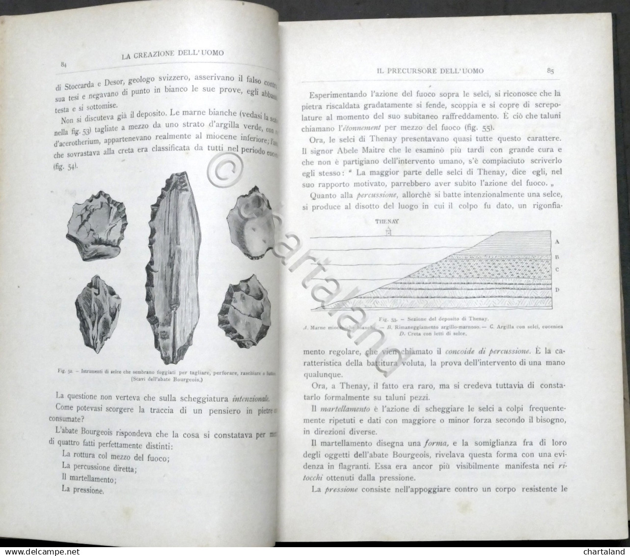 E. Du Cleuziou - La Creazione Dell'uomo E I Primi Tempi Dell'umanità - 1887 - Altri & Non Classificati