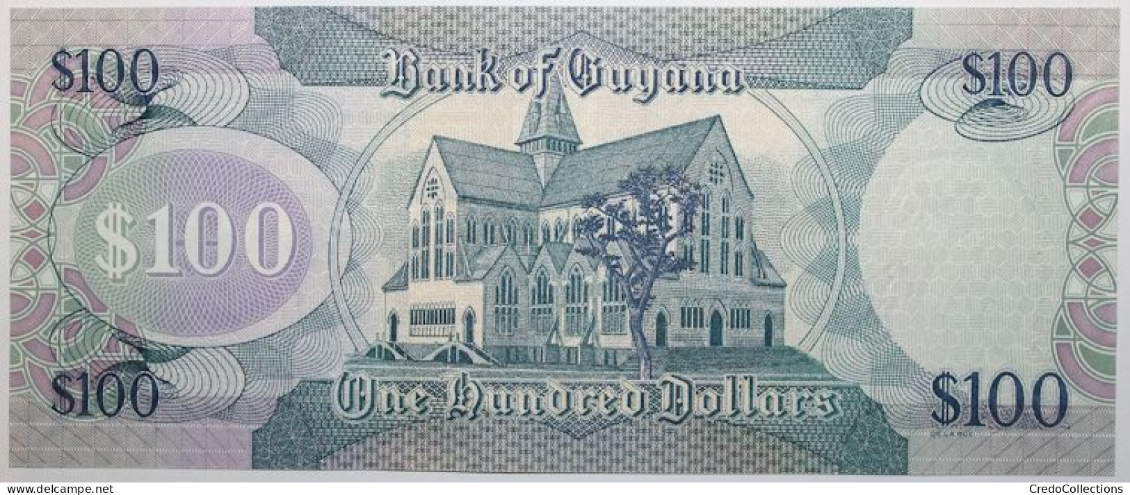 Guyana - 100 Dollars - 2009 - PICK 36b.1 - NEUF - Guyana