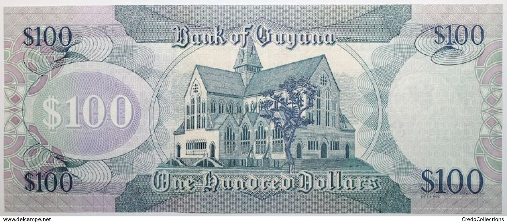 Guyana - 100 Dollars - 2009 - PICK 36b.1 - NEUF - Guyana
