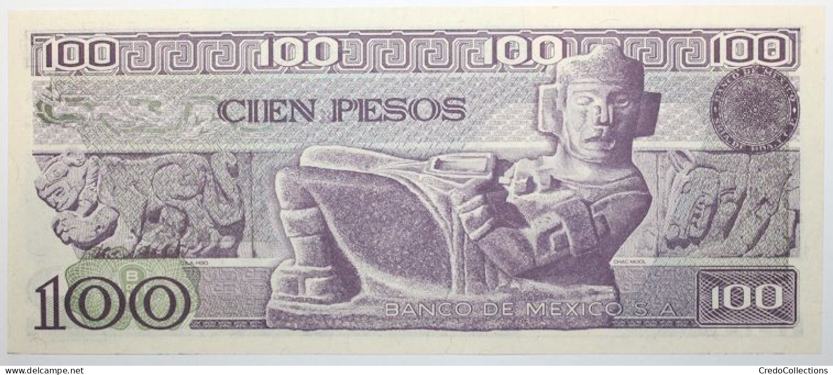 Mexique - 100 Pesos - 1982 - PICK 74c.24 - NEUF - Mexique