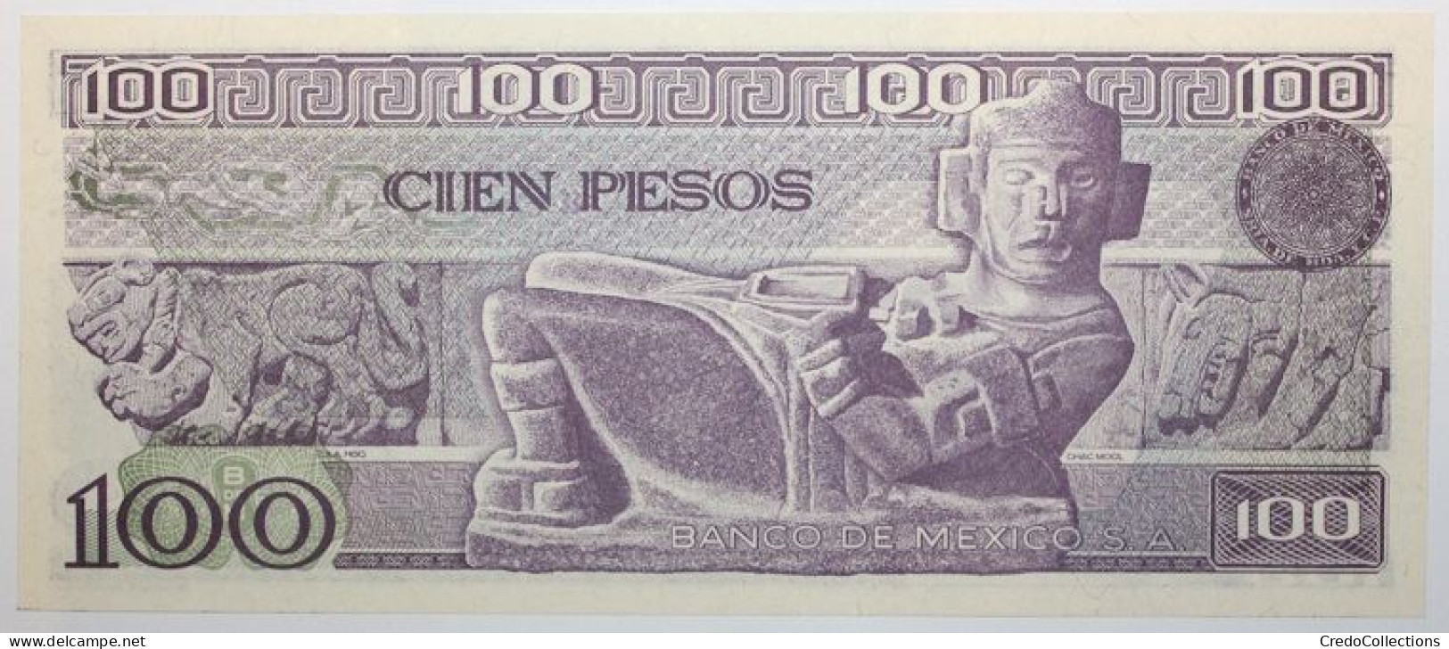 Mexique - 100 Pesos - 1982 - PICK 74c.24 - NEUF - Mexique