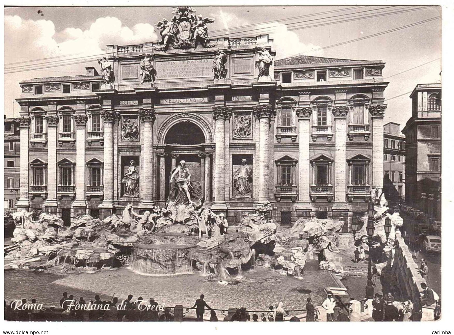 £25 SIRACUSANA CARTOLINA PER FRANCIA ROMA FONTANA DI TREVI ANNULLO ROMA CAMPIDOGLIO - Fontana Di Trevi