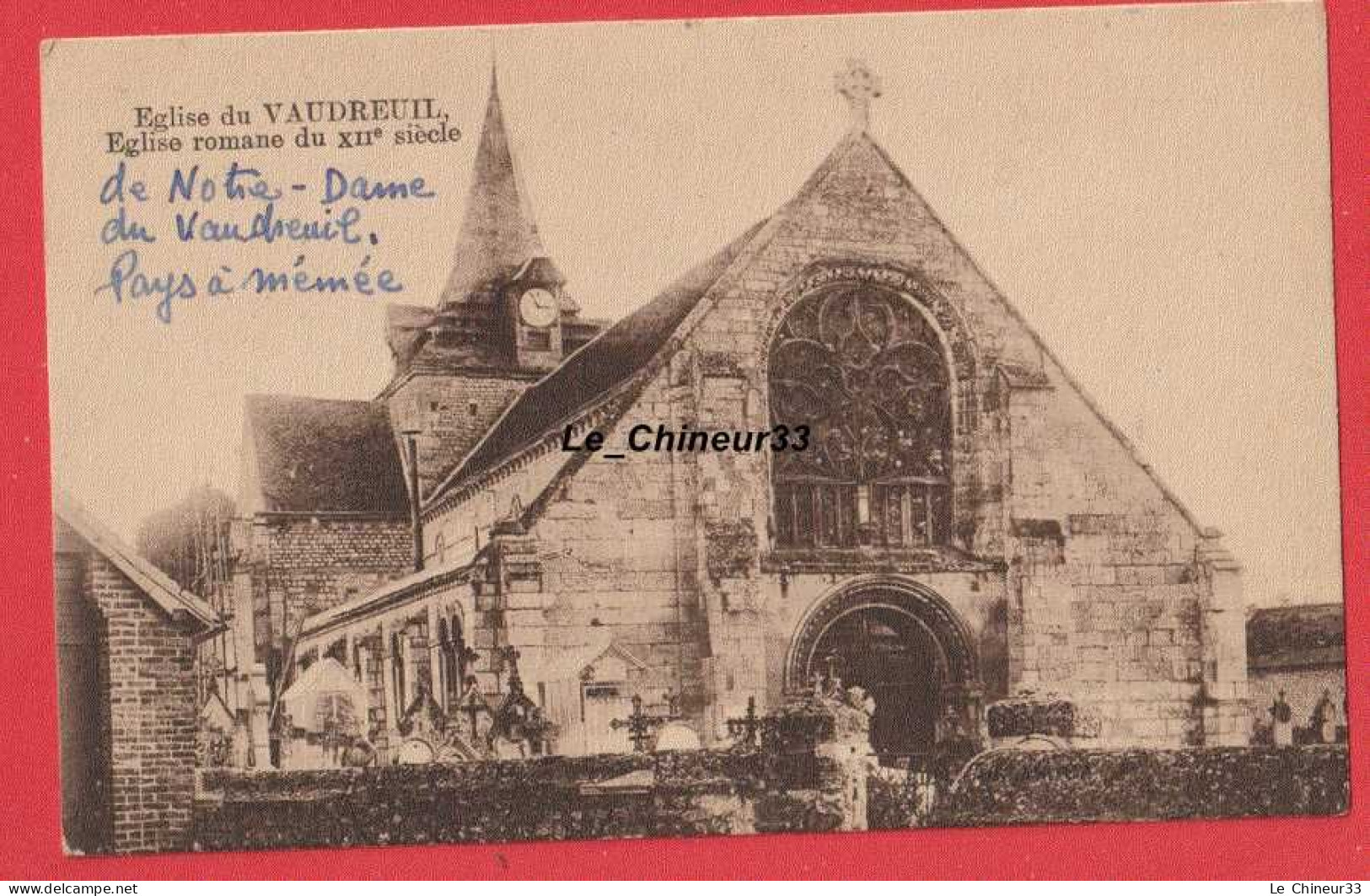 27 - LE VAUDREUIL---Eglise Romane Du XII° Siecle - Le Vaudreuil