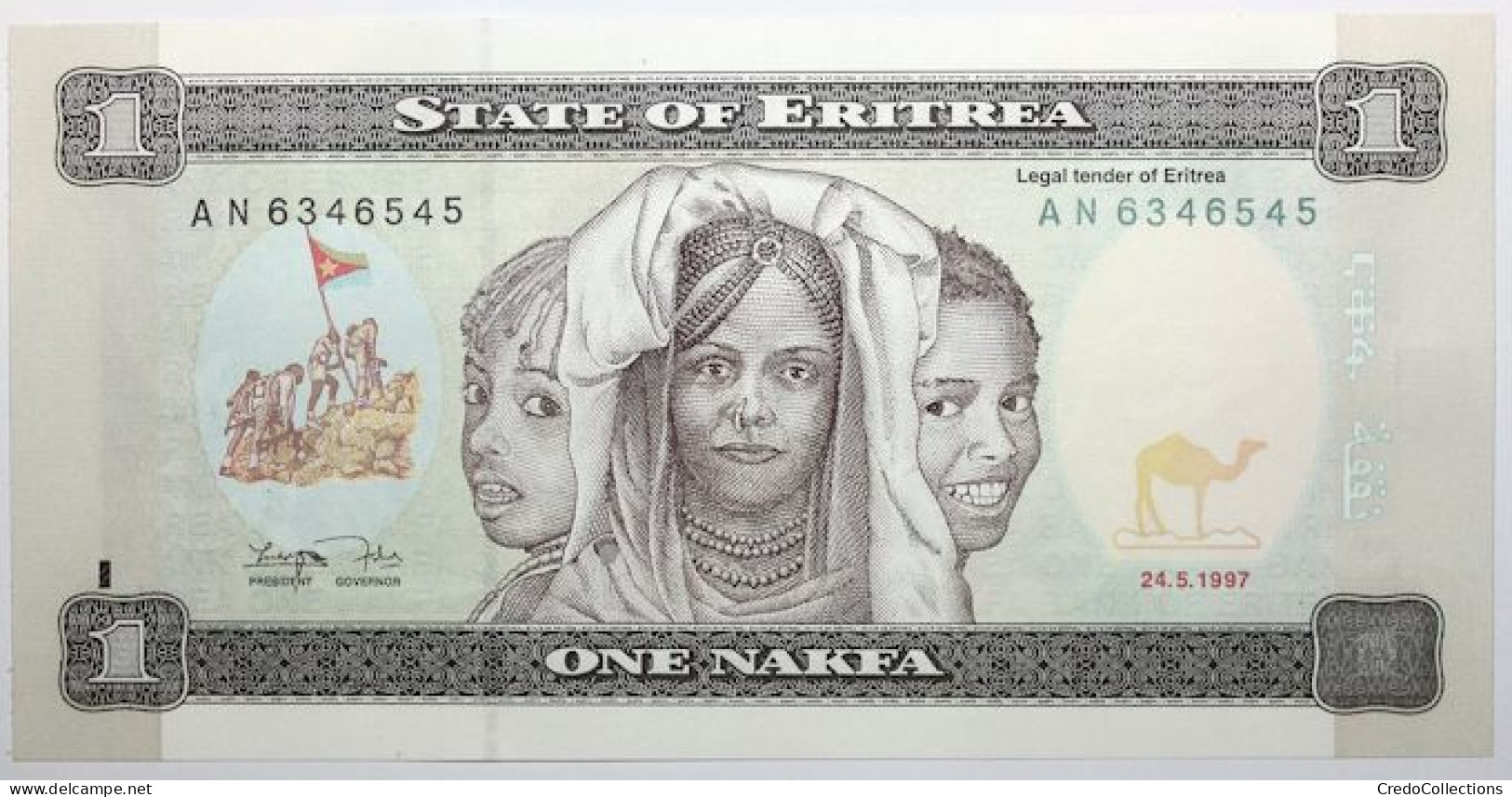 Érythrée - 1 Nakfa - 1997 - PICK 1 - NEUF - Eritrea