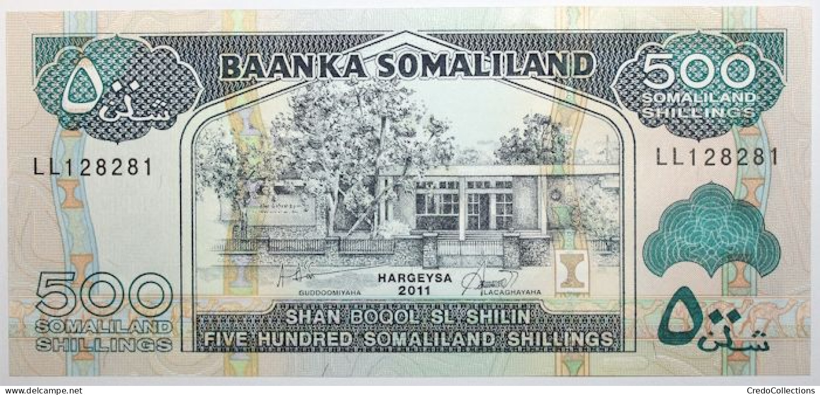 Somaliland - 500 Shillings - 2011 - PICK 6h - NEUF - Other - Africa