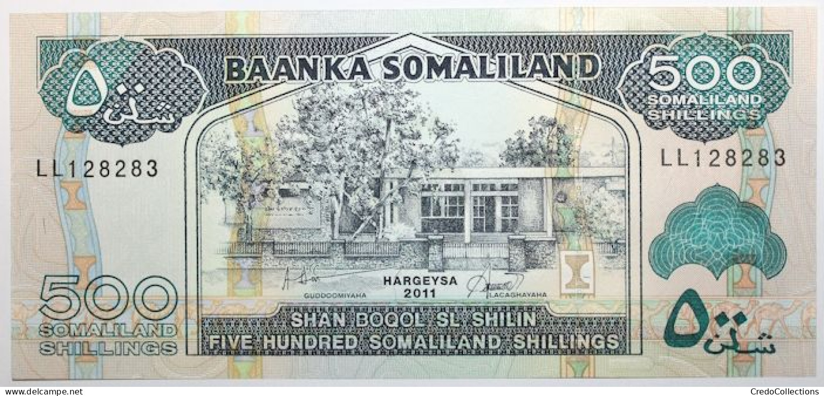 Somaliland - 500 Shillings - 2011 - PICK 6h - NEUF - Other - Africa