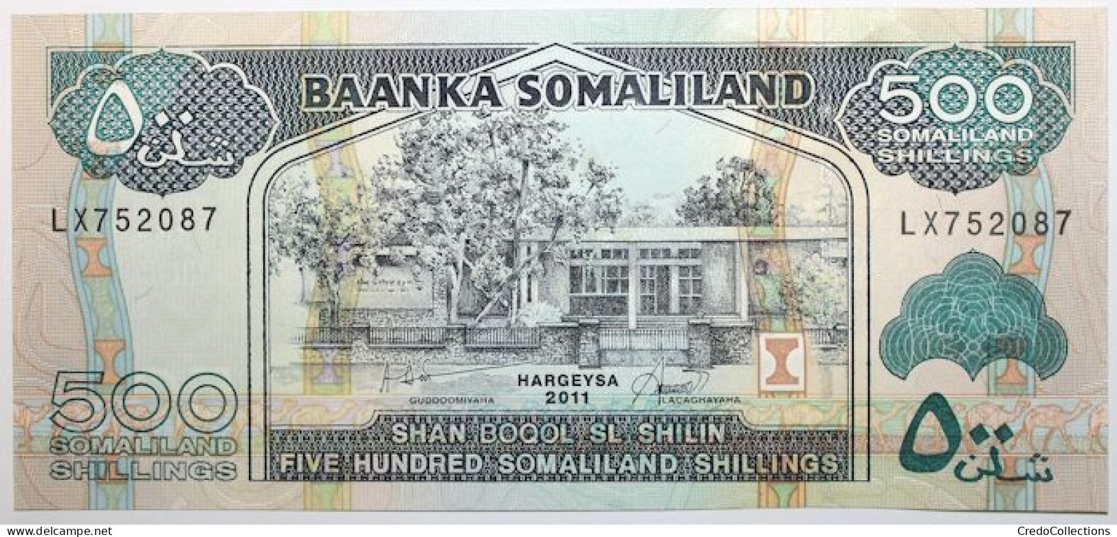 Somaliland - 500 Shillings - 2011 - PICK 6h - NEUF - Other - Africa
