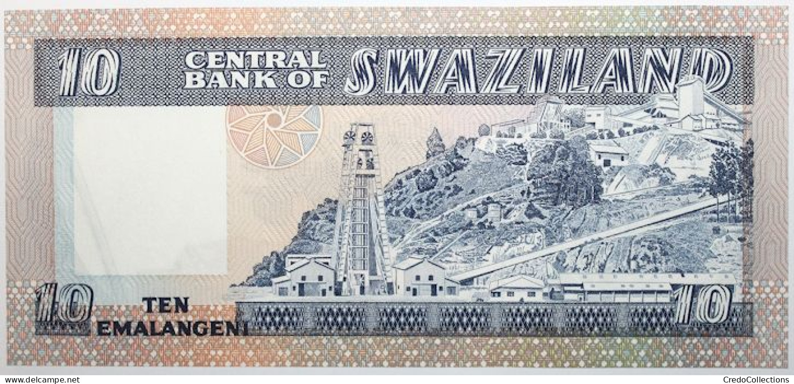 Swaziland - 10 Emalangeni - 1985 - PICK 10c - NEUF - Swaziland