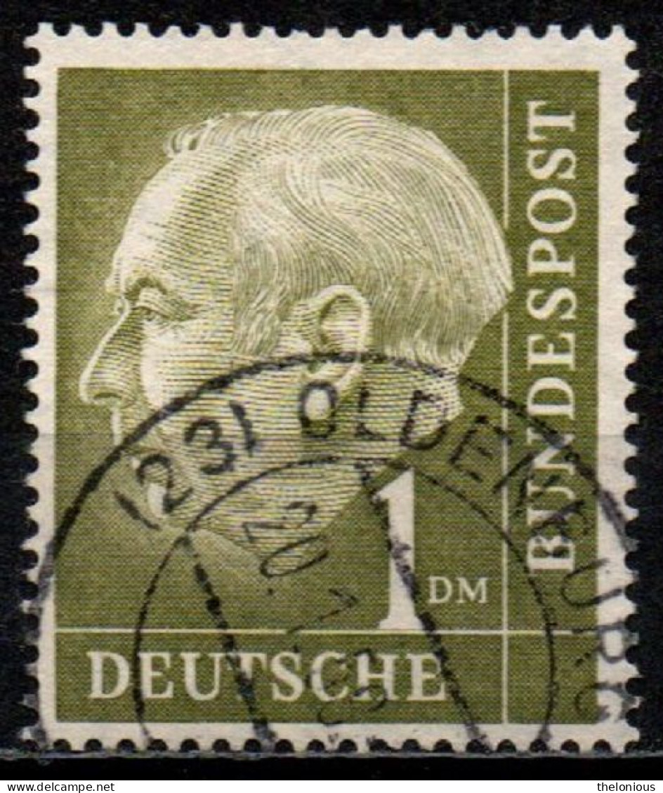 1954 Germania Federale - Usato - N. Michel 194 - Gebraucht