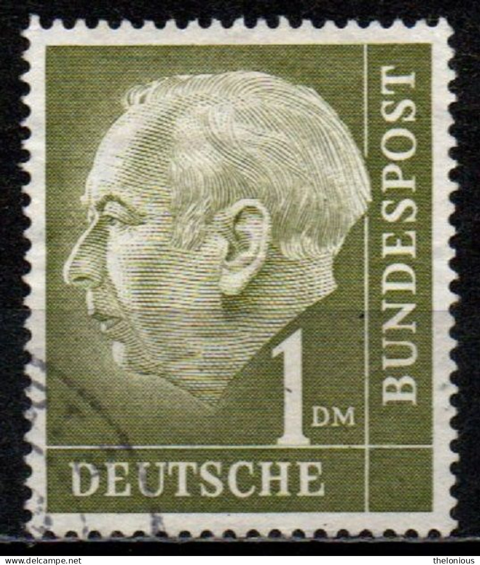 1954 Germania Federale - Usato - N. Michel 194 - Gebraucht