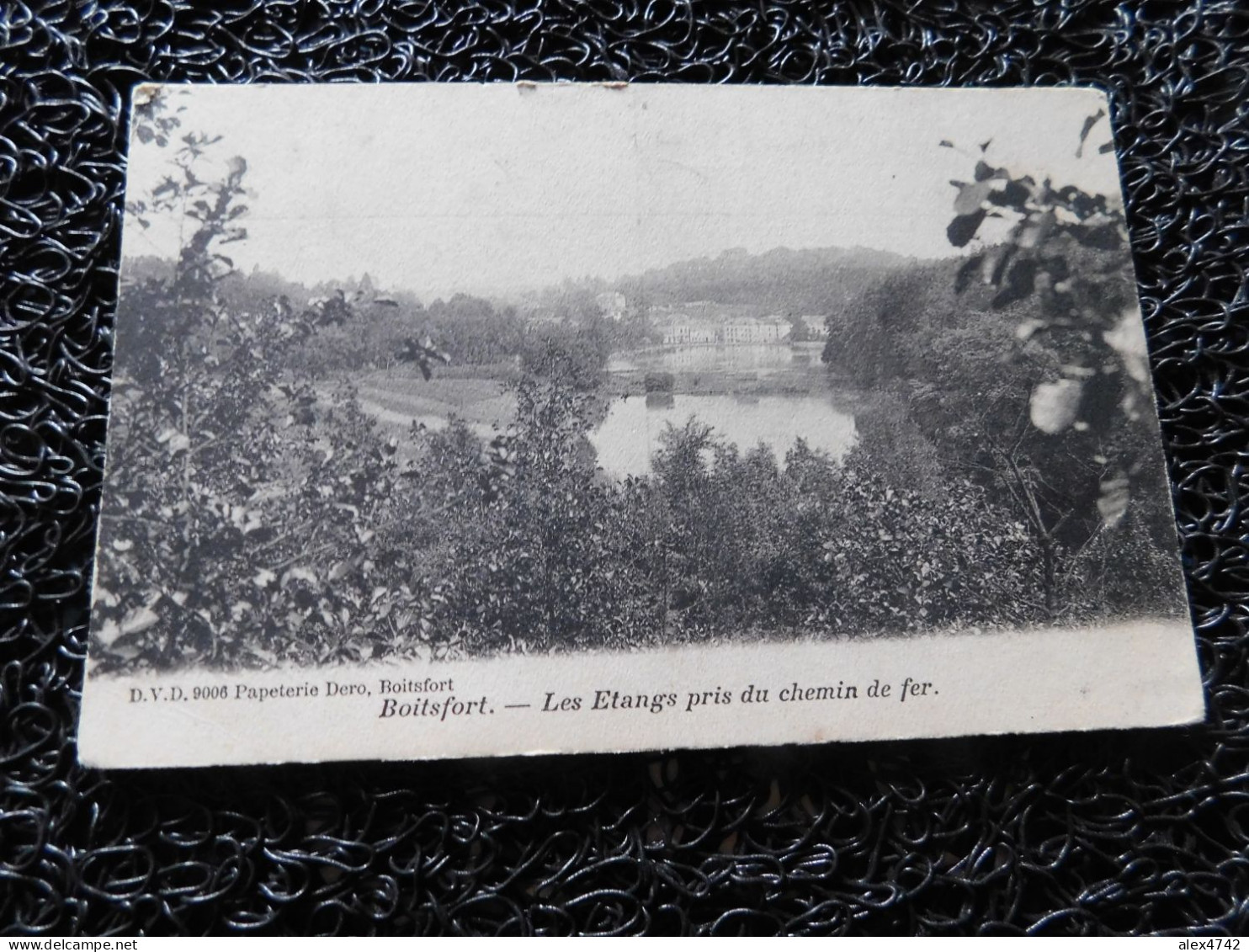 Boitsfort, Les Etangs Pris Du Chemin De Fer, Non Circulé  (R19) - Watermael-Boitsfort - Watermaal-Bosvoorde