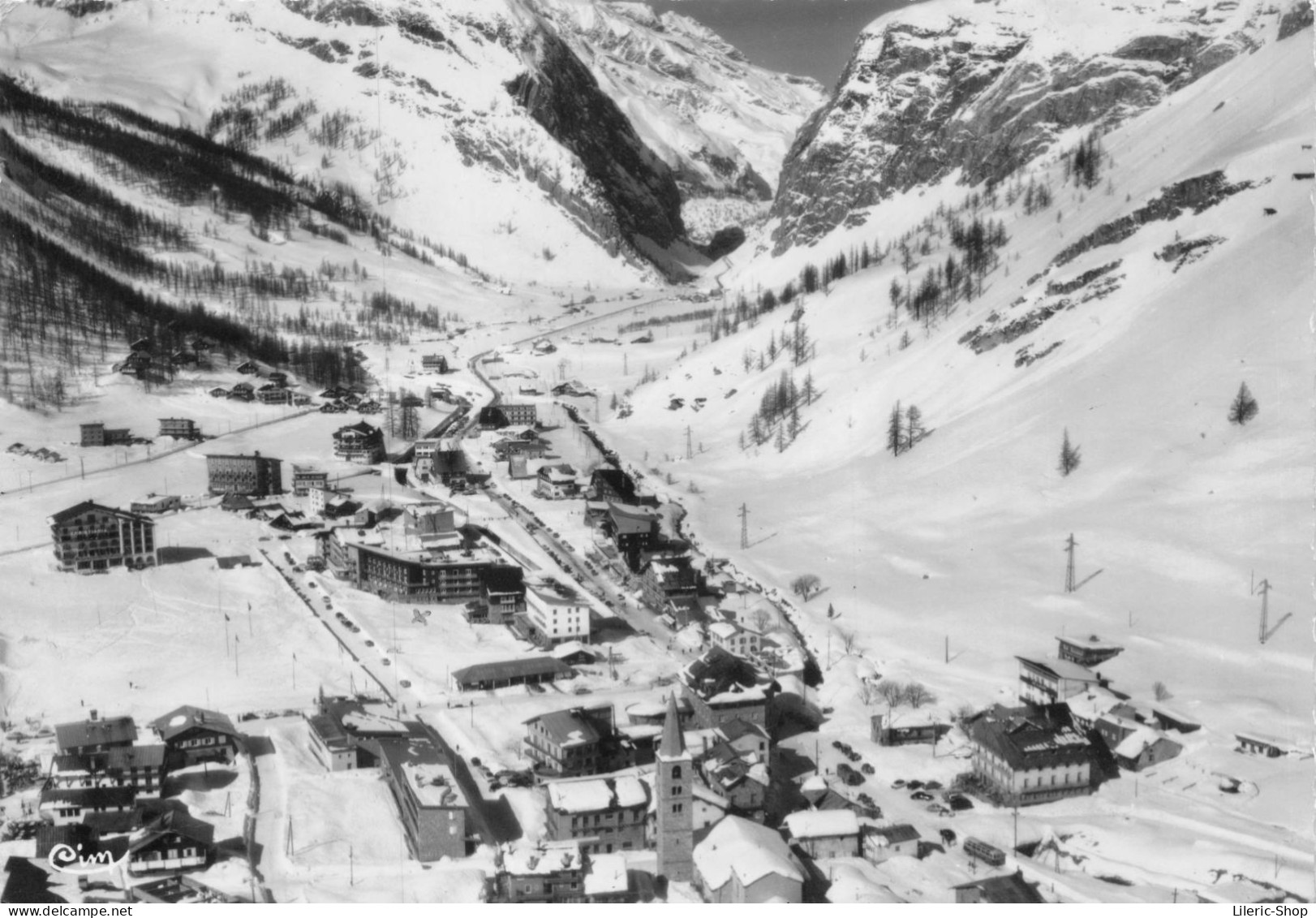 VAL D'ISERE  (Savoie)  Vue Générale Cpsm  GF 1960 - Val D'Isere