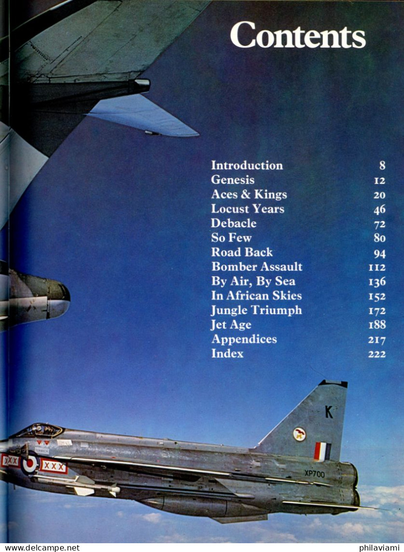History Of The RAF  Chaz Bowyer Hamlyn Editions 1977 - Ejército Británico