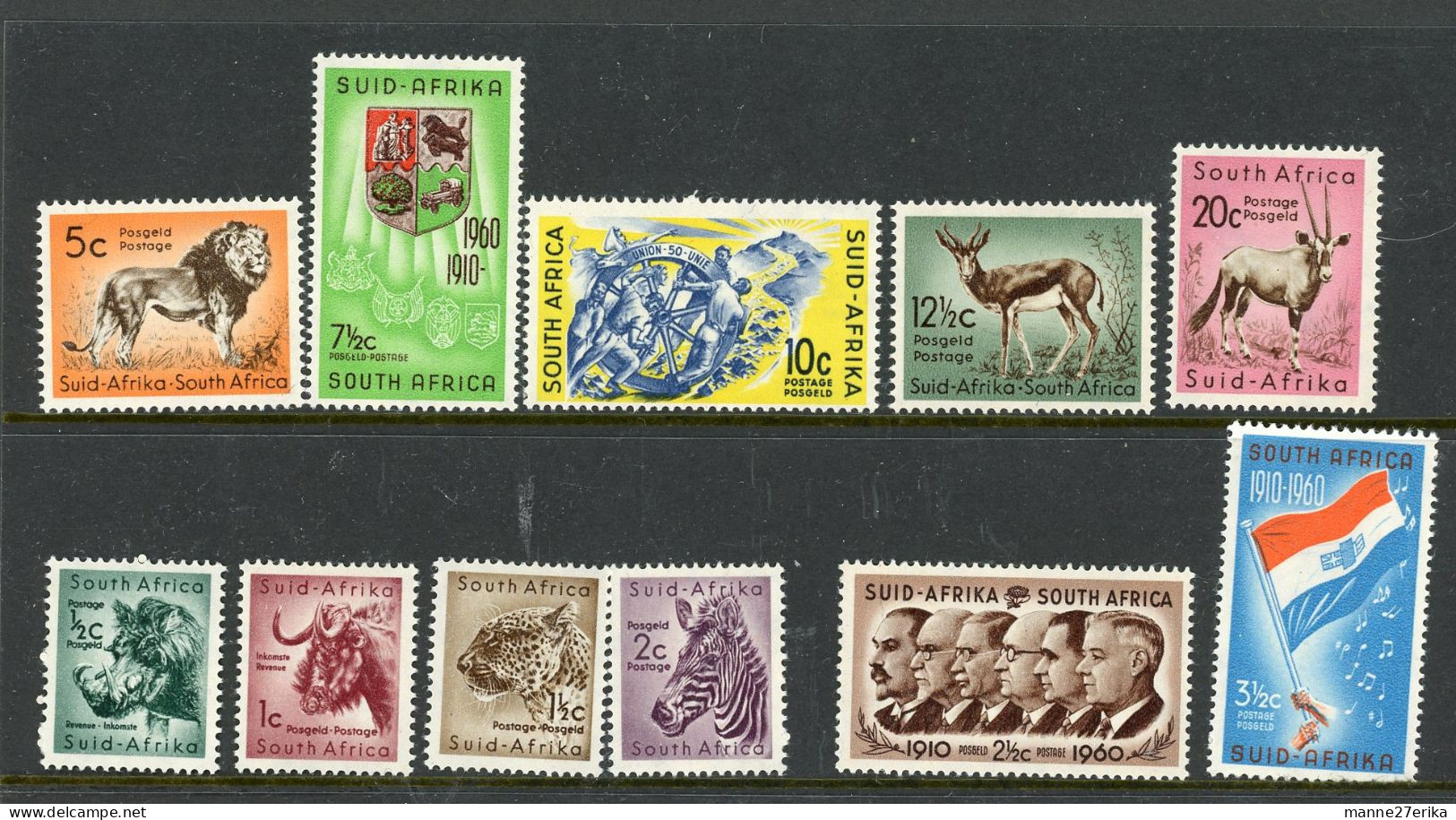 South Africa MH 1961 - Unused Stamps