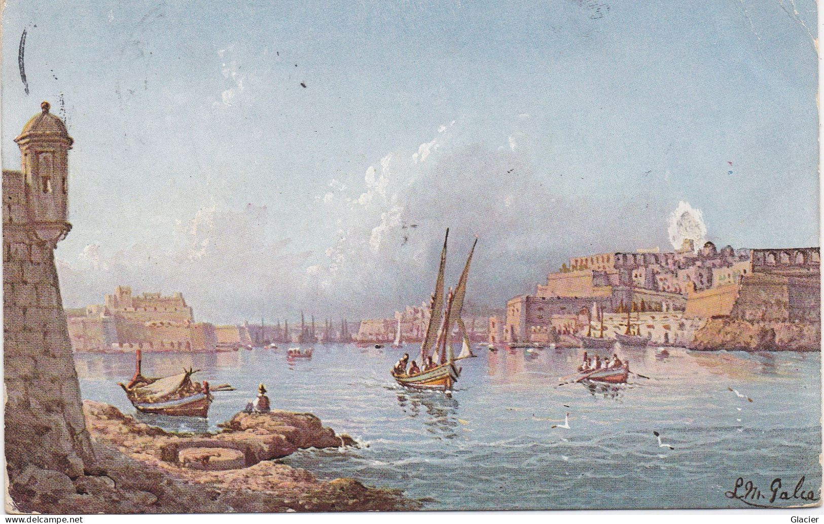 Malta - Grand Harbour And Valetta - Malte