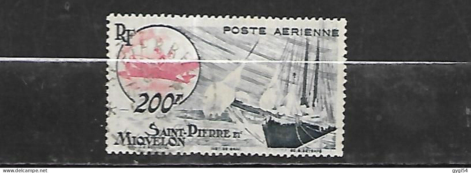 Saint Pierre Et Miquelon Poste Aérienne 1947 Cat YT N° 20 - Gebruikt