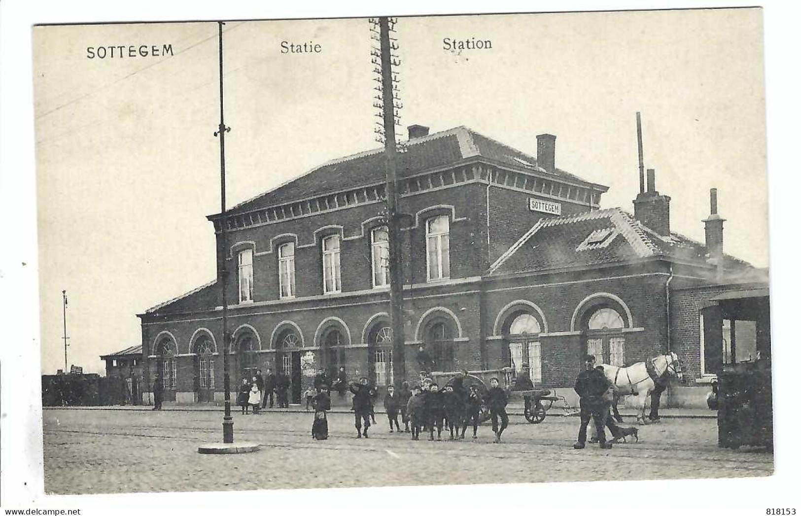 Zottegem     SOTTEGHEM   Statie    Station - Zottegem