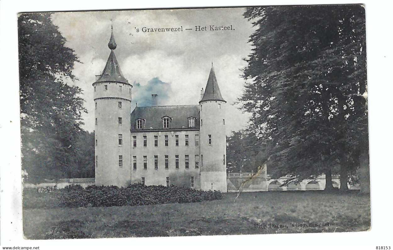 's Gravenwezel  -  Het Kasteel  1912 - Schilde