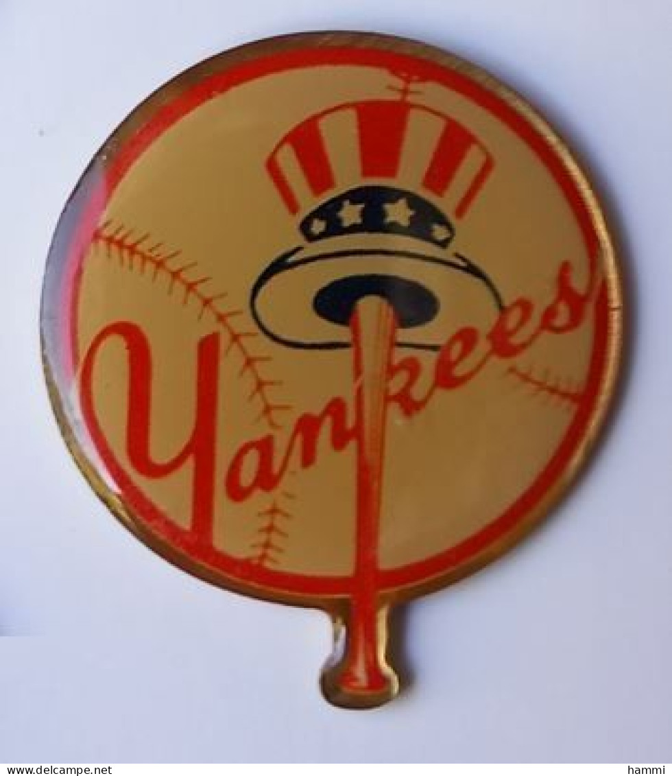 YY278 Pin's Baseball Base Ball USA YANKEES Achat Immédiat - Baseball