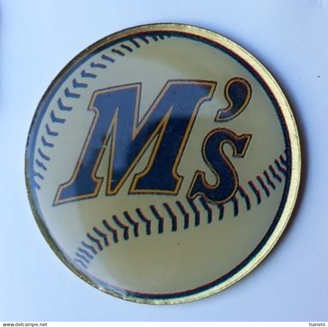 YY280 Pin's Baseball Base Ball USA M'S Seattle Mariners Achat Immédiat - Baseball
