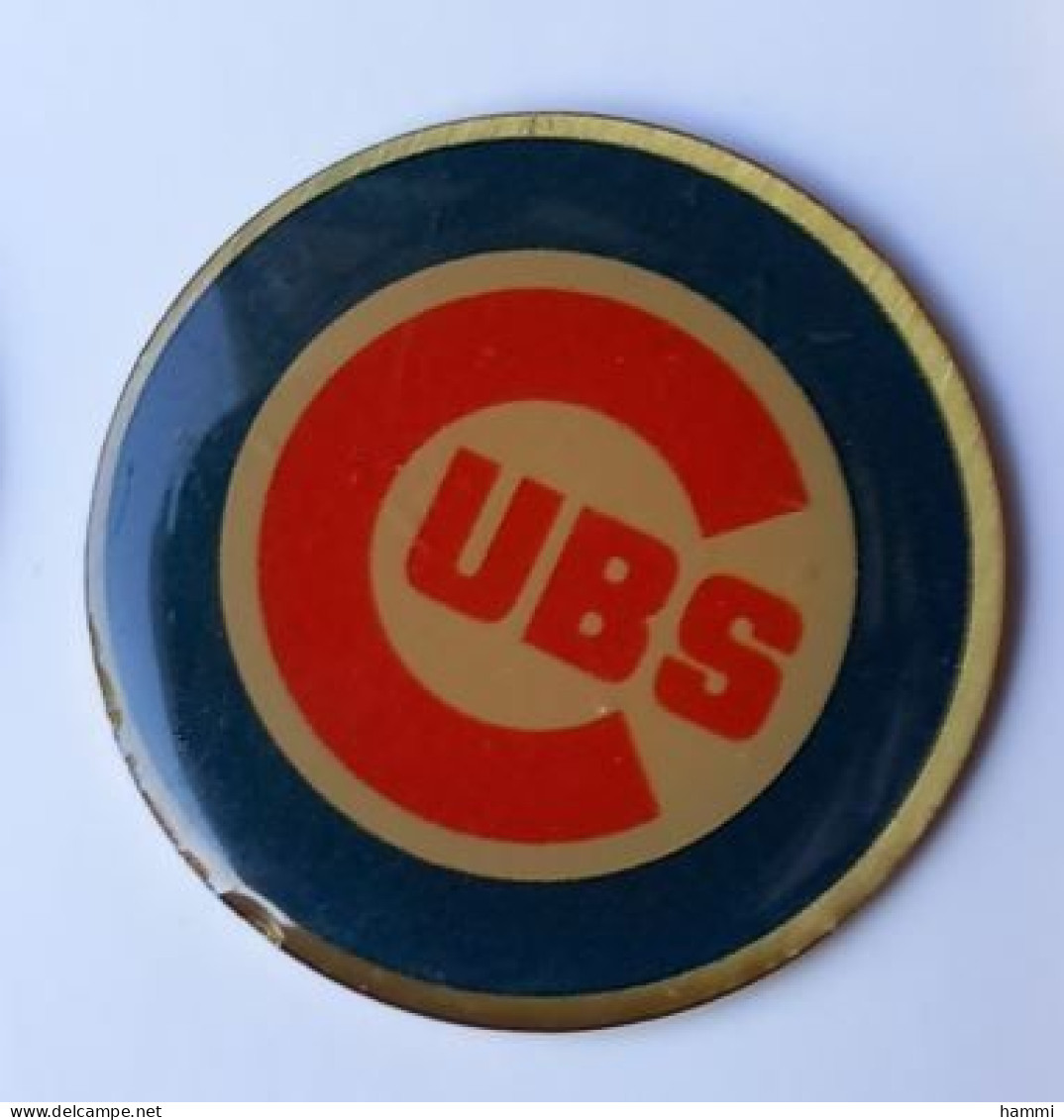 YY281 Pin's Baseball Base Ball USA CUBS CHICAGO Achat Immédiat - Baseball