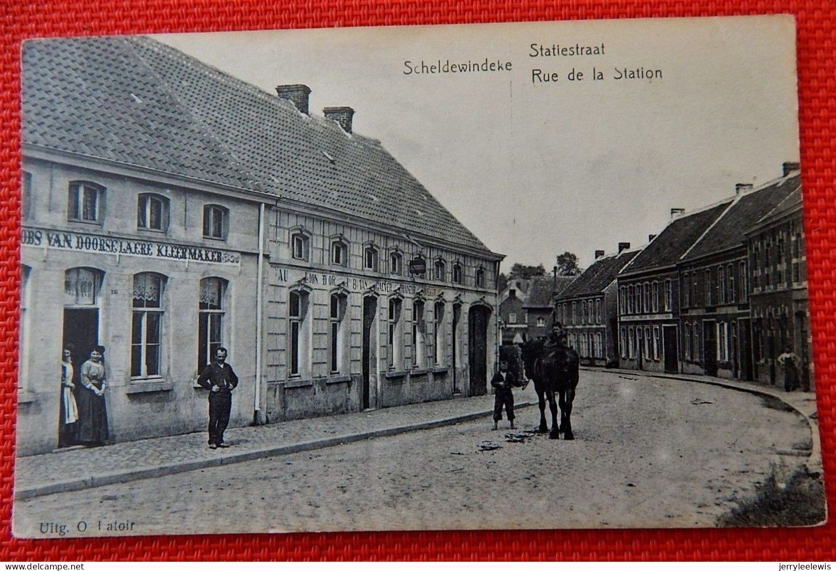 SCHELDEWINDEKE  -  Statiestraat  -   Rue De La Station - Oosterzele