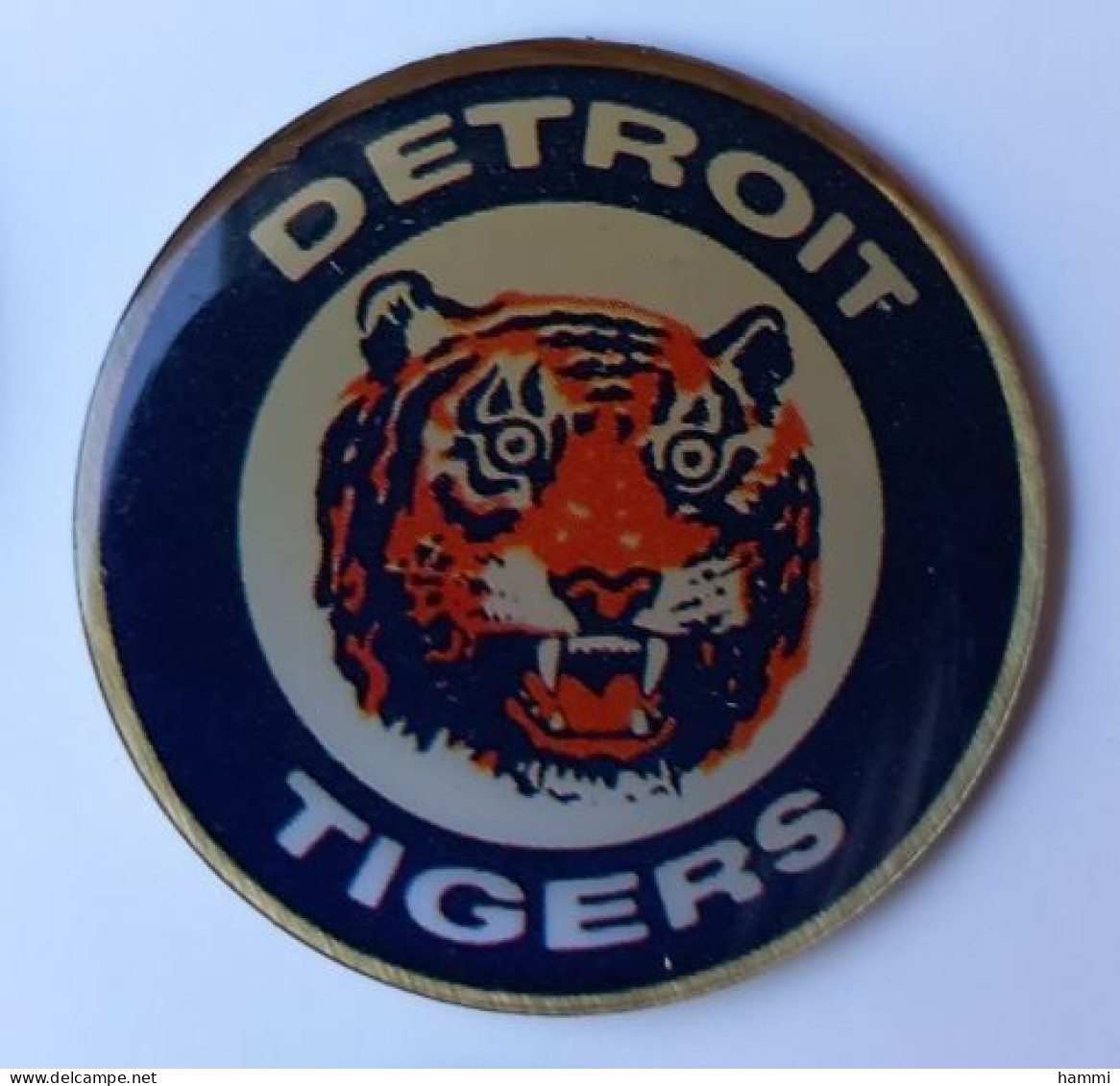 YY214 Pin's Baseball Base Ball USA DETROIT TIGERS Tigre Achat Immédiat - Baseball