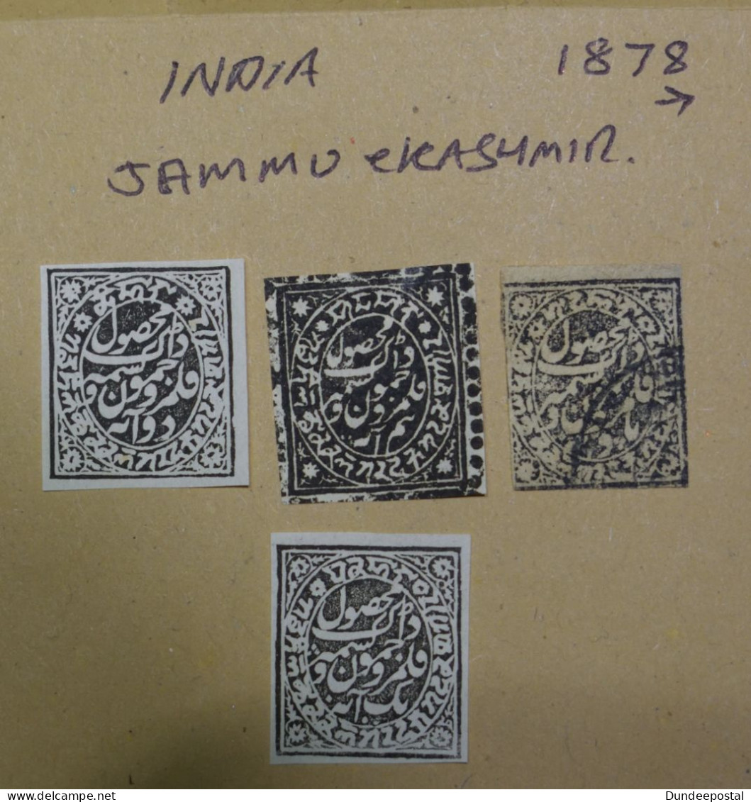 INDIA  STAMPS   Oshades 1878   (T25)   ~~L@@K~~ - Jummo & Cachemire