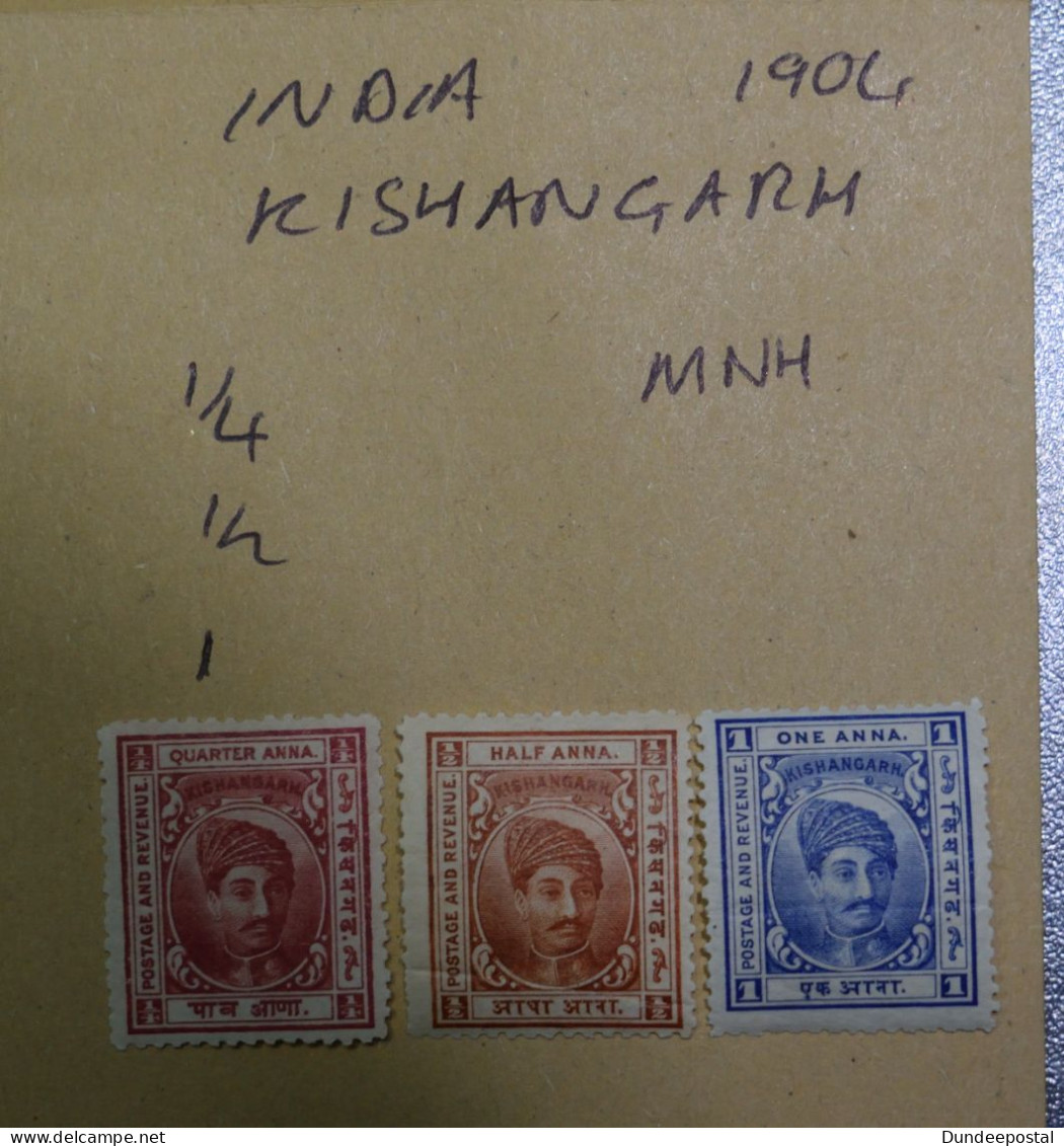 INDIA  STAMPS   Coms  MNH  1904   (T26)   ~~L@@K~~ - Kishengarh