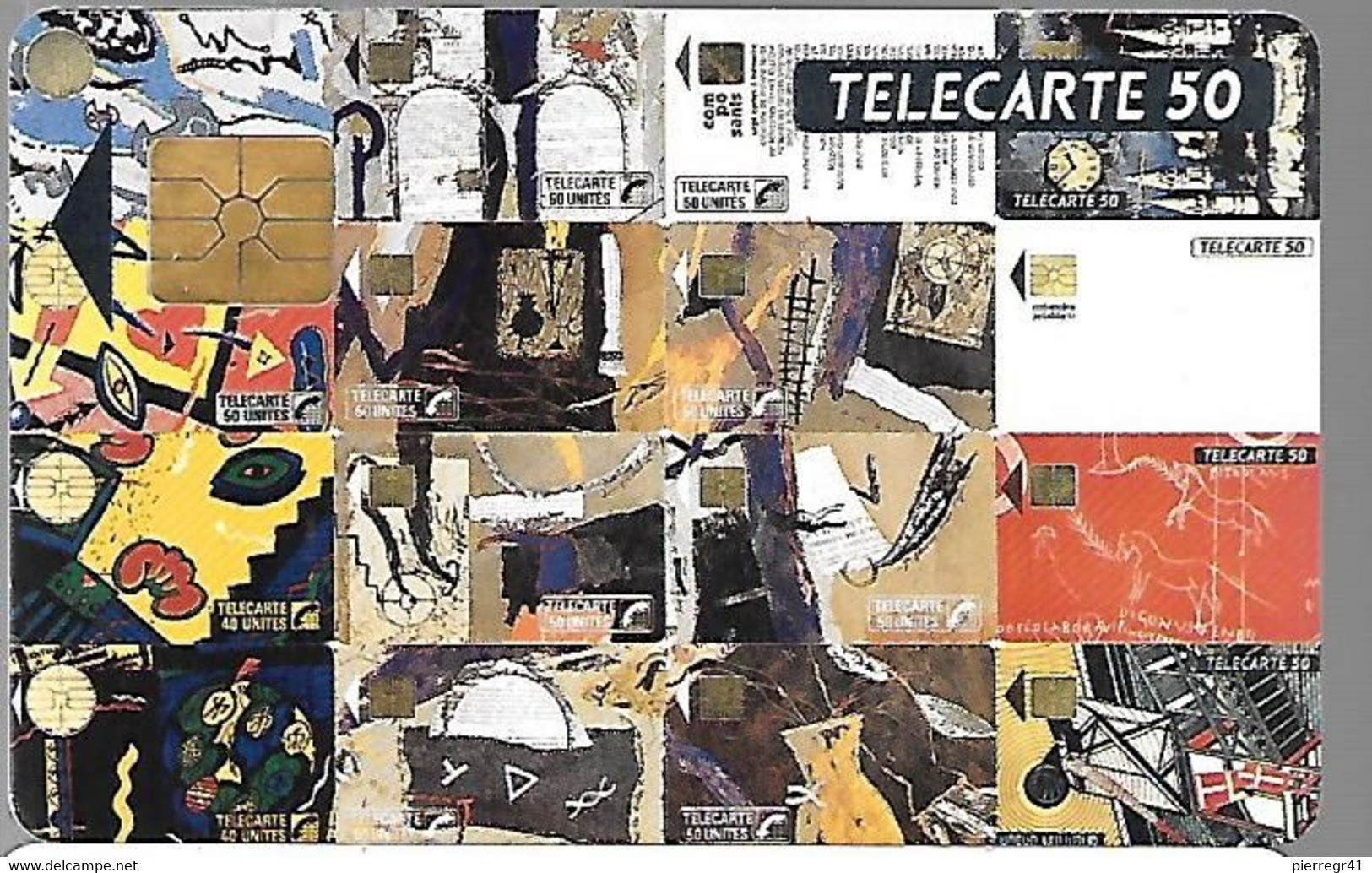 CARTE²-PRIVEE-50U-12/1990-D469-GemA-GENERIQUE Télécartes -Avant Musée--R°Glacé-NEUVE-TBE- - Privées