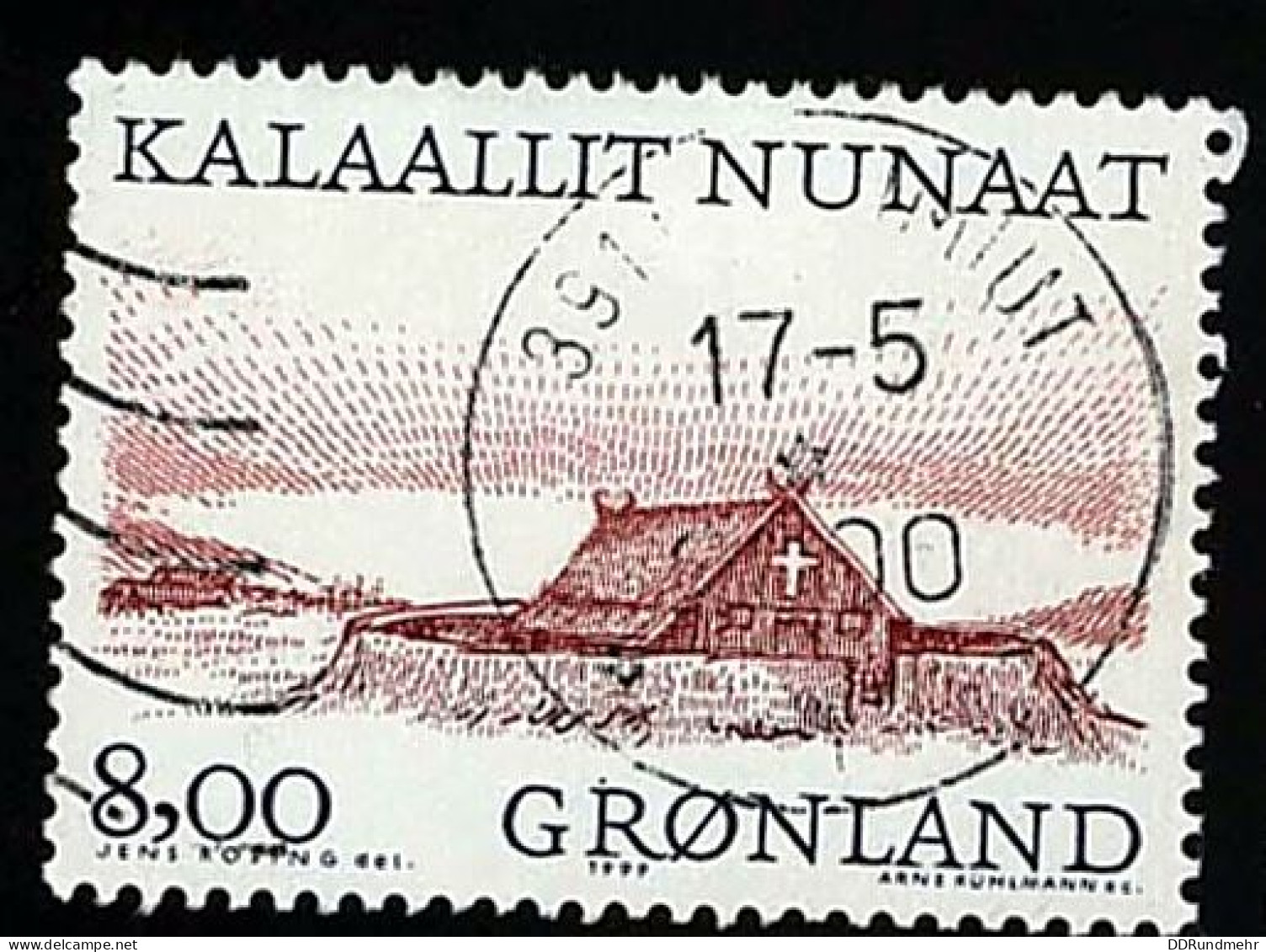 1999 Vikings Michel GL 342 Stamp Number GL 354 Yvert Et Tellier GL 321 Stanley Gibbons GL 358 Used - Gebruikt