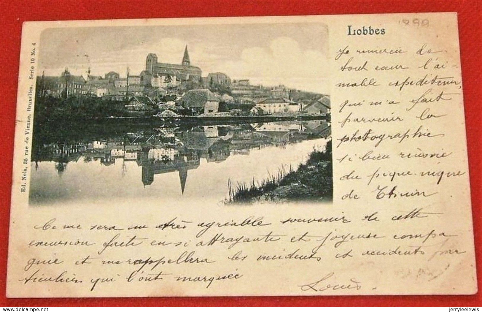 LOBBES  -  Panorama    -  1899 - Lobbes