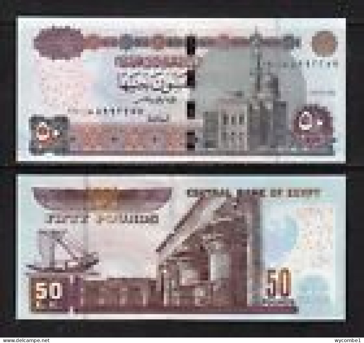 EGYPT  -  2020 50 Pounds UNC  Banknote - Egypte