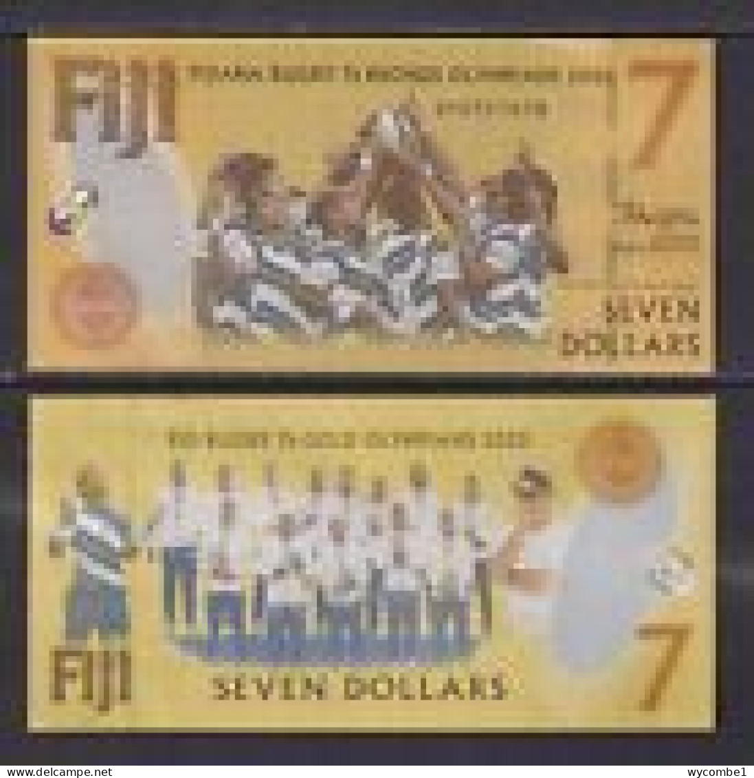 FIJI  -  2020 7 Dollars UNC  Banknote - Fiji