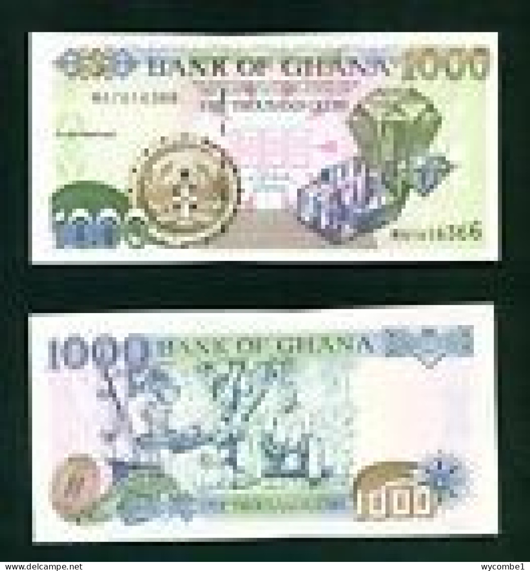 GHANA  -  2002 1000 Cedi UNC  Banknote - Ghana