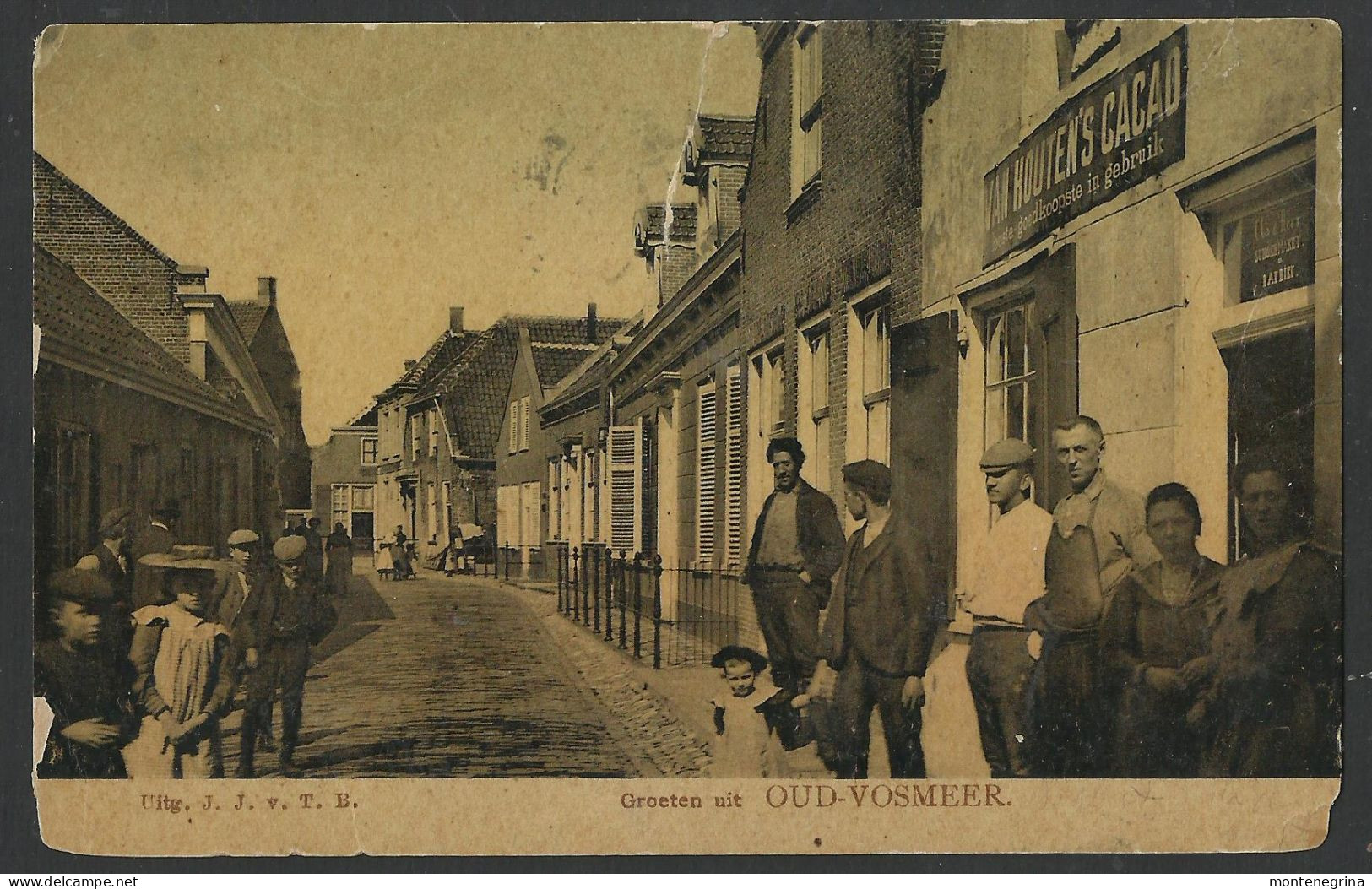 Groeten Uit - OUD-VOSMEER - Tholen - 1906 - Old Damaged Postcard (see Sales Conditions) 08907 - Tholen