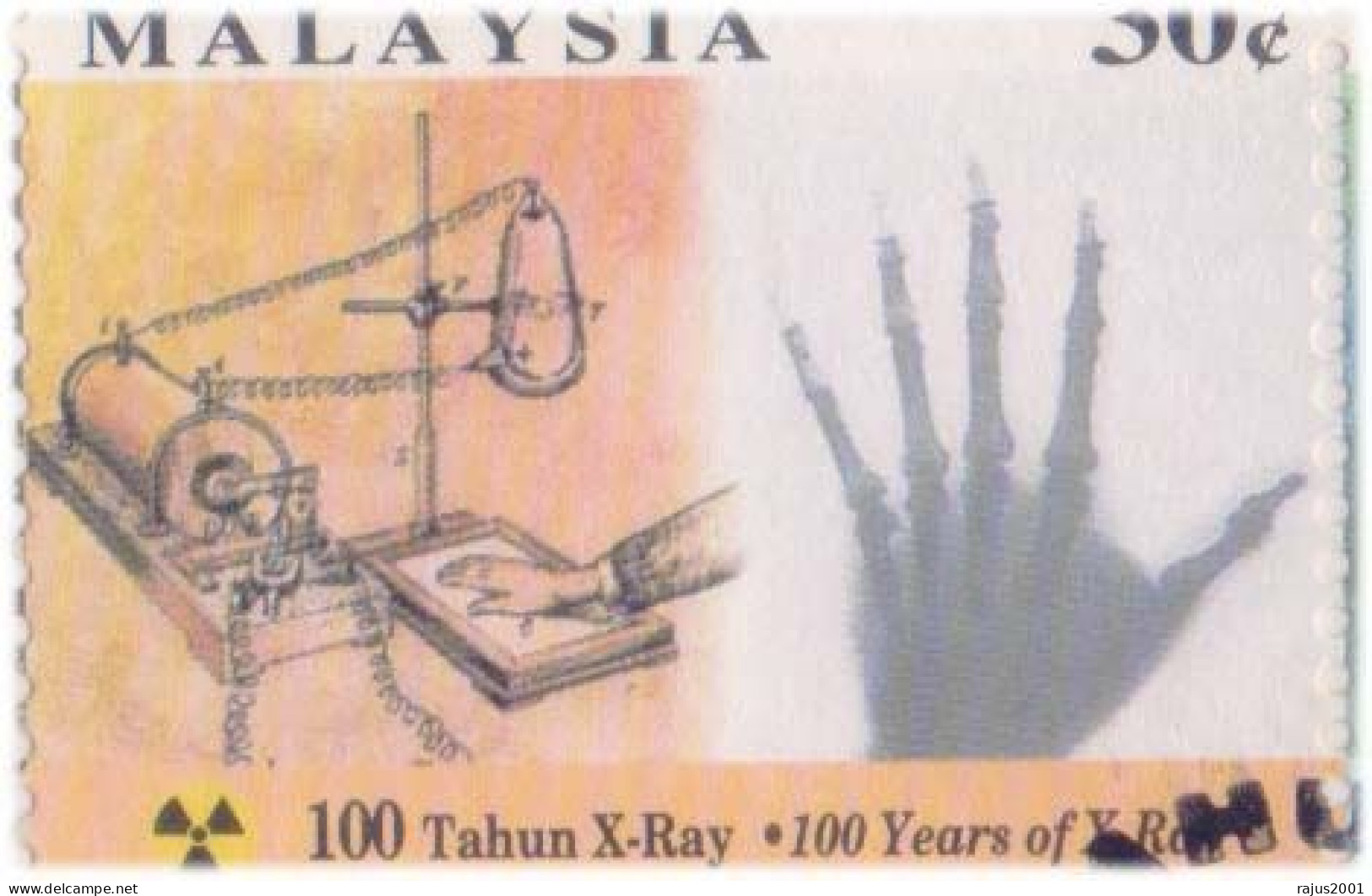 X Ray, Computed Tomography CT Scanner, Cat Scan, Hand Made X-Ray Machine, Science, Bone, Lungs, Skull, XRay Malaysia FDC - Médecine