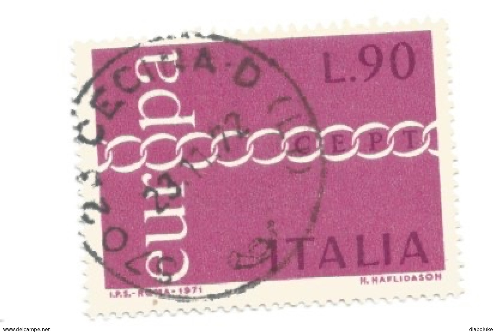 (REPUBBLICA ITALIANA) EUROPA CEPT - 64 used italian stamps