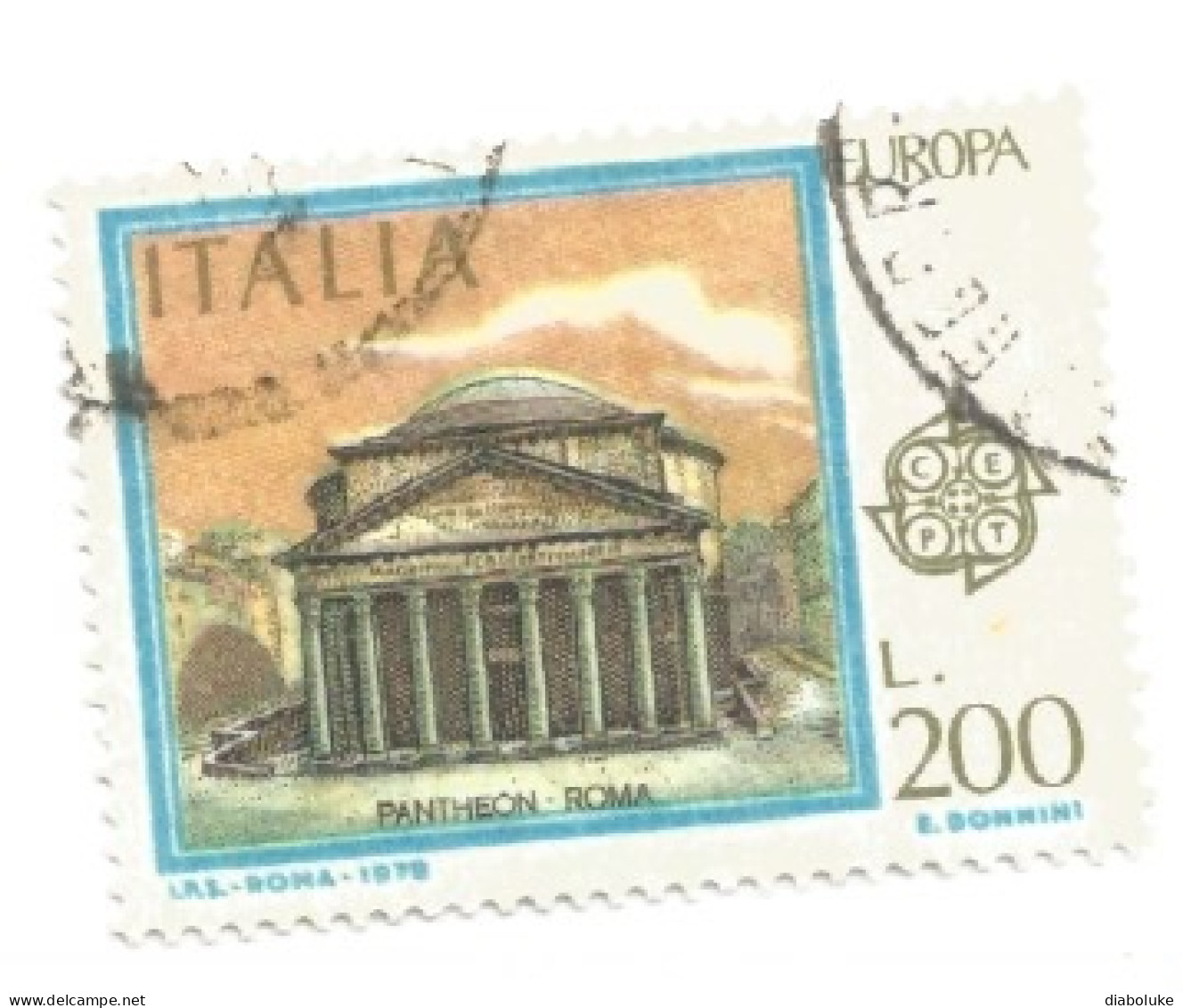 (REPUBBLICA ITALIANA) EUROPA CEPT - 64 used italian stamps