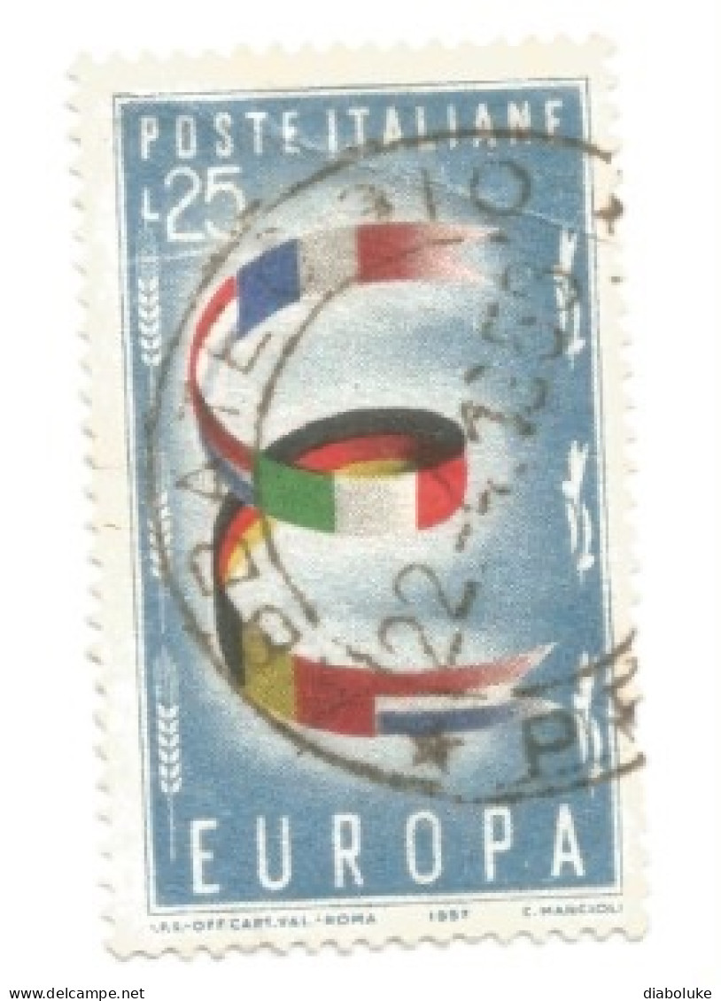 (REPUBBLICA ITALIANA) EUROPA CEPT - 64 used italian stamps